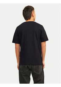 Jack & Jones - Jack&Jones T-Shirt Corp Logo 12151955 Czarny Standard Fit. Kolor: czarny. Materiał: bawełna #3