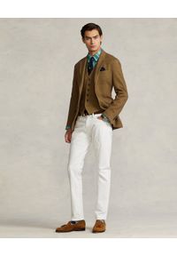 Ralph Lauren - RALPH LAUREN - Białe jeansy Sullivan Slim. Kolor: biały #7