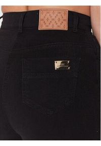 Elisabetta Franchi Jeansy PJ-89S-31E2-V250 Czarny Flare Fit. Kolor: czarny #3