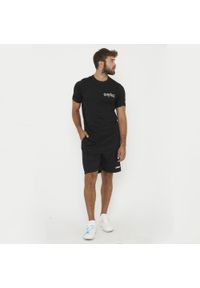 LEGEA - Koszulka Legea Savage Dorosłych. Kolor: czarny. Materiał: bawełna. Wzór: nadruk. Sport: fitness #1