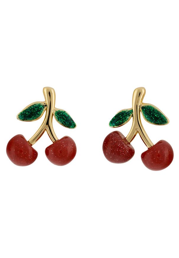 Kolczyki Coach. Wzór: kolorowy