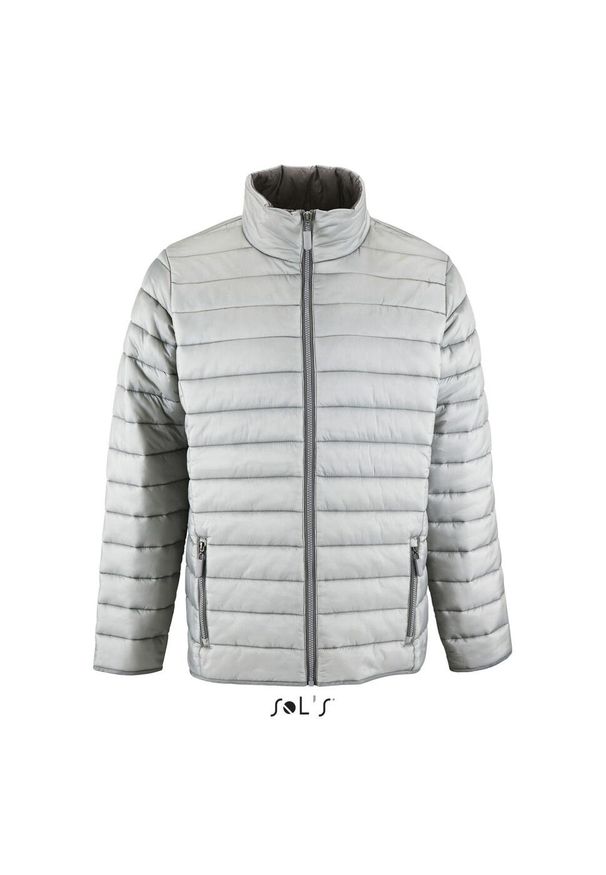 SOL'S - Kurtka puchowa Sol's Ride. Kolor: czarny. Materiał: puch. Sezon: zima. Styl: elegancki