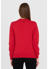 Karl Lagerfeld - KARL LAGERFELD Czerwona bluza Ikonik 2.0. Kolor: czerwony