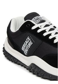 Versace Jeans Couture Sneakersy 79YA3SN4 ZSD02 Czarny. Kolor: czarny. Materiał: materiał #3