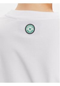 John Richmond T-Shirt UWP23125TS Biały Cropp Fit. Kolor: biały. Materiał: bawełna #5