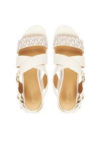 MICHAEL Michael Kors Sandały Vera 40S4VEMS1B Biały. Kolor: biały. Materiał: skóra #5
