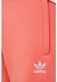 adidas Originals spodnie dresowe HG3903 męskie kolor pomarańczowy gładkie. Kolor: pomarańczowy. Materiał: dresówka. Wzór: gładki #3