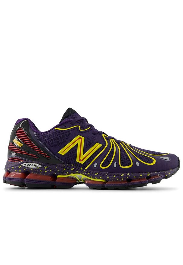 Buty unisex New Balance U18909P5 - fioletowe. Okazja: na co dzień. Kolor: fioletowy. Materiał: syntetyk. Szerokość cholewki: normalna. Sezon: lato
