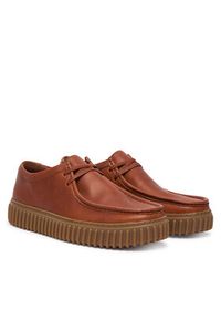 Clarks Półbuty Torhill Lo 26327295 Brązowy. Kolor: brązowy. Materiał: skóra #6