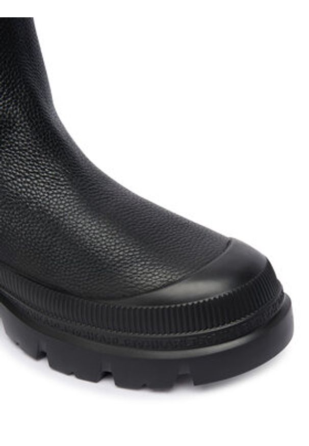 Karl Lagerfeld - KARL LAGERFELD Botki KL43566 Czarny. Kolor: czarny. Materiał: skóra