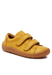 Froddo Sneakersy Barefoot Base G3130240-6 S Żółty. Kolor: żółty. Materiał: skóra #5