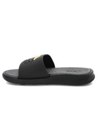 Big-Star - Czarne Klapki Big Star Modne Obuwie Męskie. Okazja: na plażę, na co dzień. Kolor: czarny. Materiał: materiał. Styl: sportowy, casual