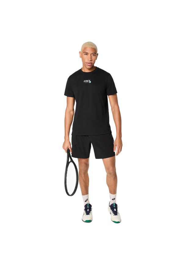 Koszulka Asics Game Graphic. Kolor: czarny. Sport: tenis