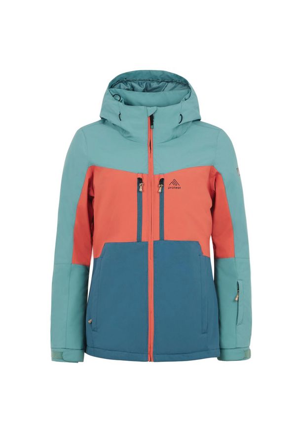 Kurtka narciarska damska Protest PRTMUGO. Kolor: zielony. Sezon: zima. Sport: narciarstwo