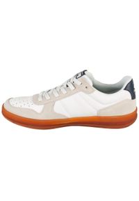 skechers - Buty sportowe Sneakersy męskie, New Wave Cup - Calven. Kolor: biały. Sport: turystyka piesza