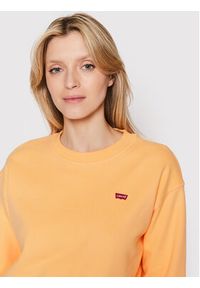 Levi's® Bluza Standard Fleece 24688-0053 Pomarańczowy Regular Fit. Kolor: pomarańczowy. Materiał: bawełna