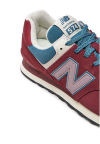 New Balance Sneakersy U574RBB Czerwony. Kolor: czerwony. Materiał: skóra. Model: New Balance 574 #2