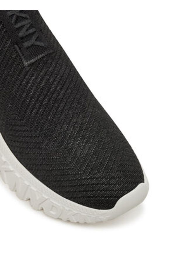 DKNY Sneakersy Lafox K1531140 Czarny. Kolor: czarny. Materiał: materiał