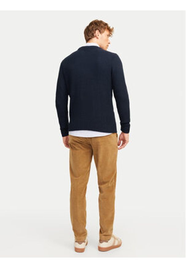 Jack & Jones Sweter Craig 12258480 Granatowy Regular Fit. Kolor: niebieski. Materiał: syntetyk