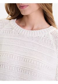 Mustang Sweter Silas 1016782 Écru Regular Fit. Materiał: syntetyk #4