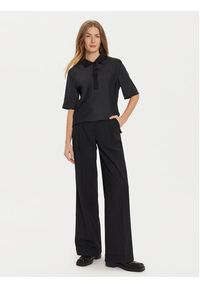 Calvin Klein Bluzka K20K207977 Czarny Regular Fit. Kolor: czarny. Materiał: syntetyk #3