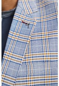 medicine - Medicine marynarka męska kolor niebieski. Kolor: niebieski. Materiał: tkanina. Styl: klasyczny #6