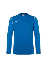 Longsleeve piłkarski męski Nike Dri-FIT Park 20 Crew. Kolor: niebieski. Długość rękawa: długi rękaw. Technologia: Dri-Fit (Nike). Sport: piłka nożna #1