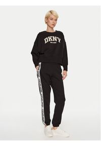 DKNY Sport Bluza DP4T9944 Czarny Loose Fit. Kolor: czarny. Materiał: bawełna, syntetyk. Styl: sportowy #3