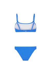 Damski 2-częściowy kostium kąpielowy typu bralette Protest Prthizz. Kolor: niebieski