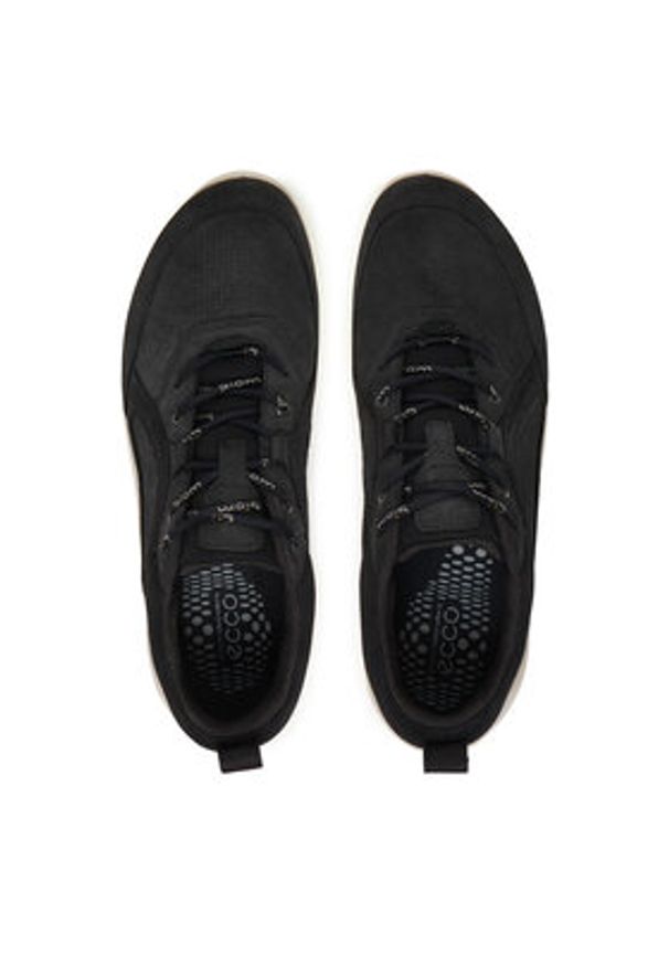 ecco - ECCO Sneakersy Biom Energi 85081402001 Czarny. Kolor: czarny. Materiał: skóra
