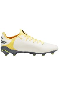 Buty piłkarskie Puma King Ultimate FG/AG M 107563 05 żółte. Kolor: żółty. Materiał: syntetyk, nylon, dzianina. Szerokość cholewki: normalna. Sport: piłka nożna #4