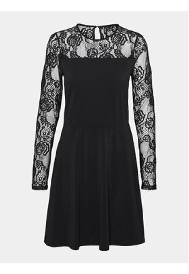 Vero Moda Curve Sukienka koktajlowa 10305860 Czarny Regular Fit. Kolor: czarny. Materiał: syntetyk. Styl: wizytowy
