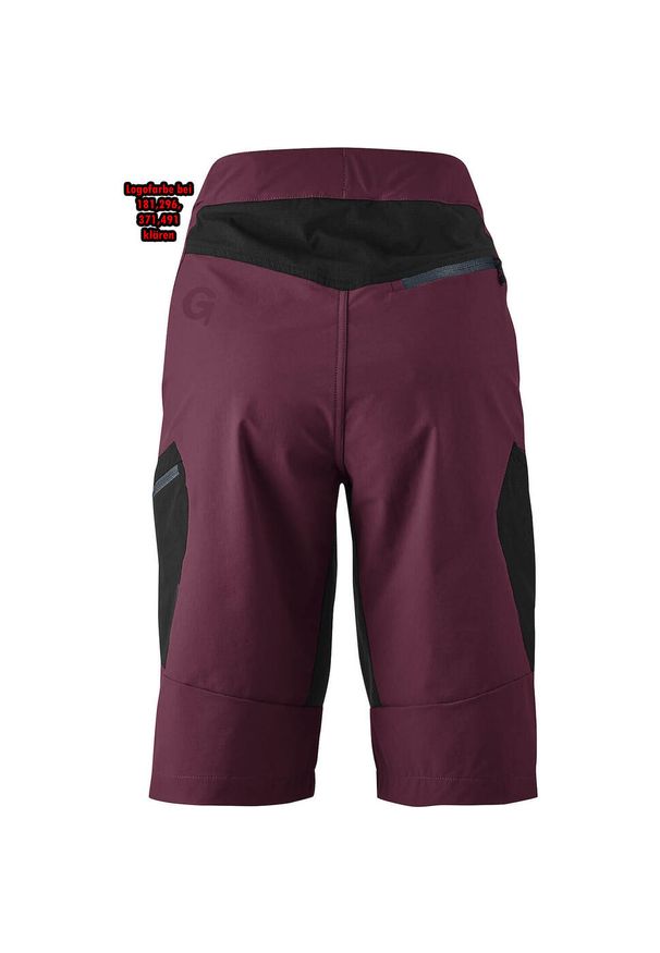 GONSO - Szorty damskie Gonso Casina. Kolor: fioletowy. Sport: kolarstwo
