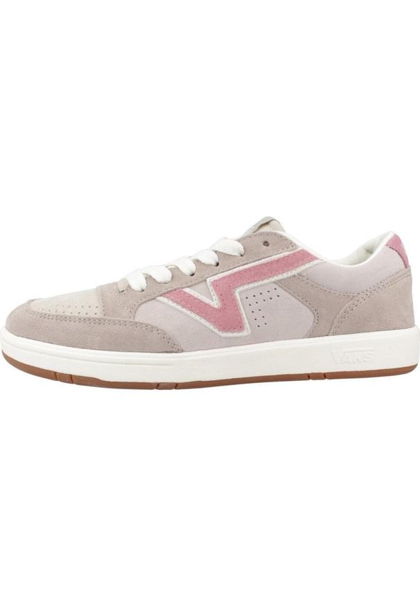 Tenisówki Vans Model Lowland Cc Court Vibe Kolor Szary. Kolor: szary. Materiał: tkanina