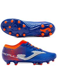 Buty piłkarskie korki Joma Propulsion Cup treningowe lanki ze skarpetą FG. Kolor: niebieski. Sport: piłka nożna