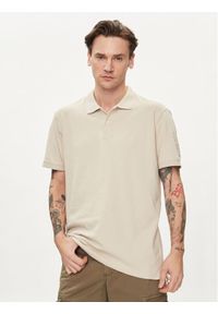 GAP - Gap Polo 586306 Beżowy Regular Fit. Typ kołnierza: polo. Kolor: beżowy. Materiał: bawełna