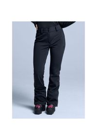 POEDERBAAS - Spodnie narciarskie - damskie - Elastyczny Softshell - czarne. Kolor: czarny. Materiał: elastan, nylon. Sezon: zima. Sport: narciarstwo #1