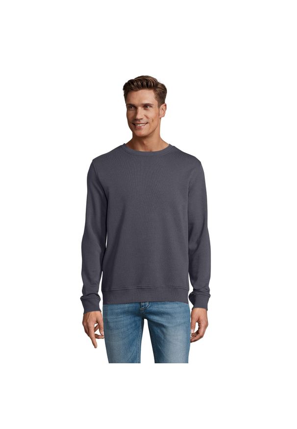 SOL'S - Bluza Kometa Unisex Dla Dorosłych. Kolor: szary, brązowy, wielokolorowy