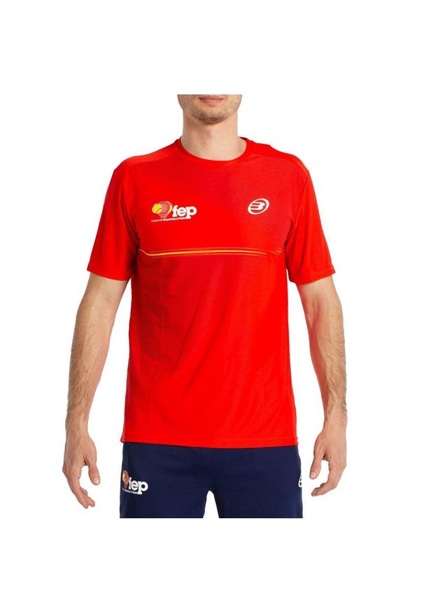 T-shirt S/sleeve Bullpadel Fang Men. Kolor: czerwony
