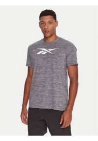 Reebok T-Shirt Vector Standard RK25179CCM Szary Regular Fit. Kolor: szary. Materiał: syntetyk