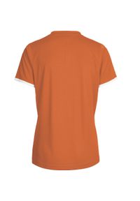 Koszulka sportowa z krótkim rękawem damska Hummel Core Womens SS Jersey. Kolor: pomarańczowy. Materiał: jersey. Długość rękawa: krótki rękaw. Długość: krótkie