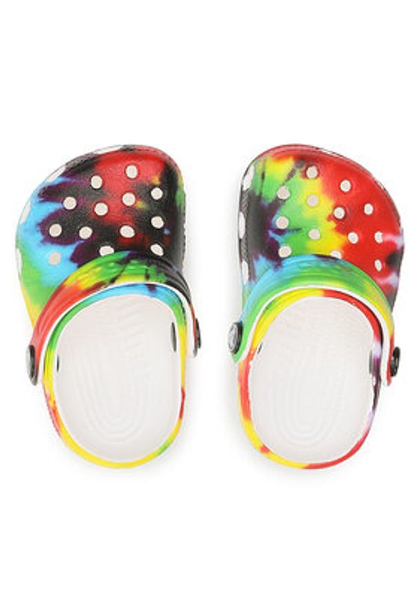 Crocs Klapki Littles Graphic Clog 207281 Kolorowy. Wzór: kolorowy