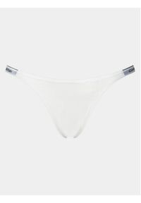Calvin Klein Underwear Stringi 000QD5157E Biały. Kolor: biały. Materiał: bawełna #4
