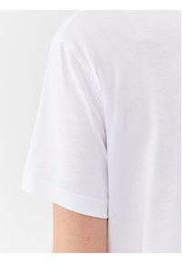 Versace Jeans Couture T-Shirt 75HAHF01 Biały Regular Fit. Kolor: biały. Materiał: bawełna #5