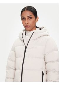 Jack Wolfskin Kurtka puchowa Frozen Palace A65097 Beżowy Regular Fit. Kolor: beżowy. Materiał: syntetyk