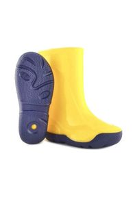 OLDCOM - Buty gumowe Oldcom Vivid, Dzieci. Kolor: żółty. Materiał: guma