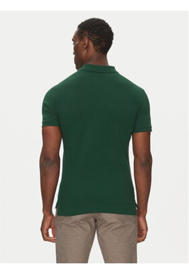 Polo Ralph Lauren Polo Core Replen 710795080 Zielony Slim Fit. Typ kołnierza: polo. Kolor: zielony. Materiał: bawełna