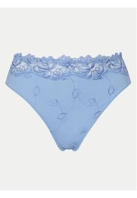 Hunkemöller Figi klasyczne z wysokim stanem Diva 301190 Błękitny. Stan: podwyższony. Kolor: niebieski. Materiał: syntetyk #3