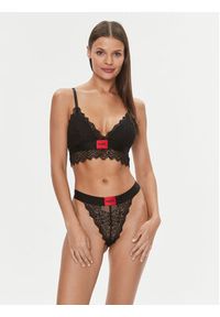 Hugo Figi klasyczne Brief Lace 50502787 Czarny. Kolor: czarny. Materiał: syntetyk #3