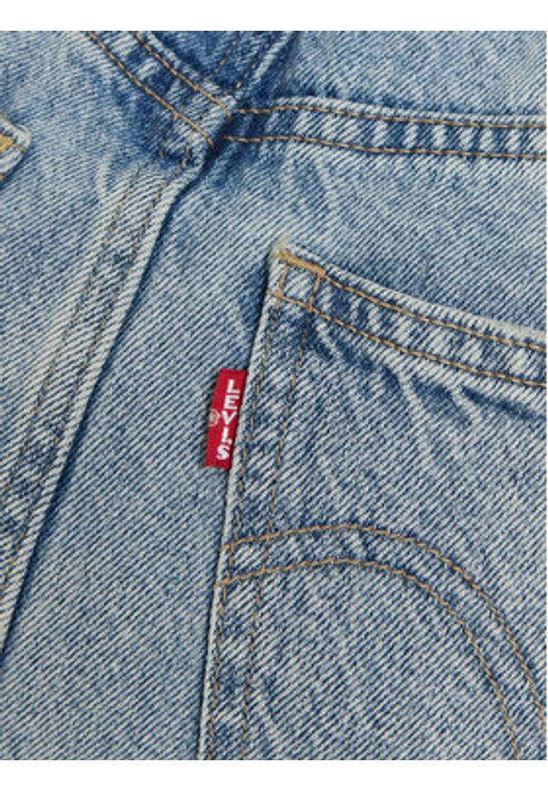 Levi's® Sukienka jeansowa Western 0002Q-0000 Niebieski Regular Fit. Kolor: niebieski. Materiał: bawełna